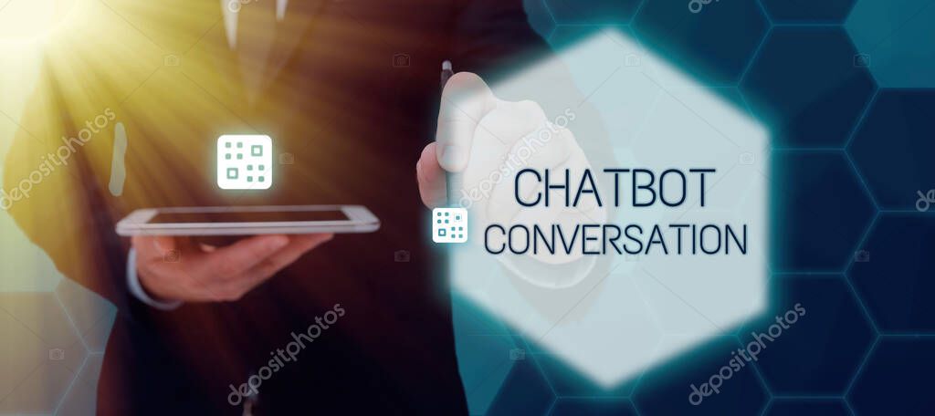 Atendente virtual respondendo mensagens em aplicativo de conversa