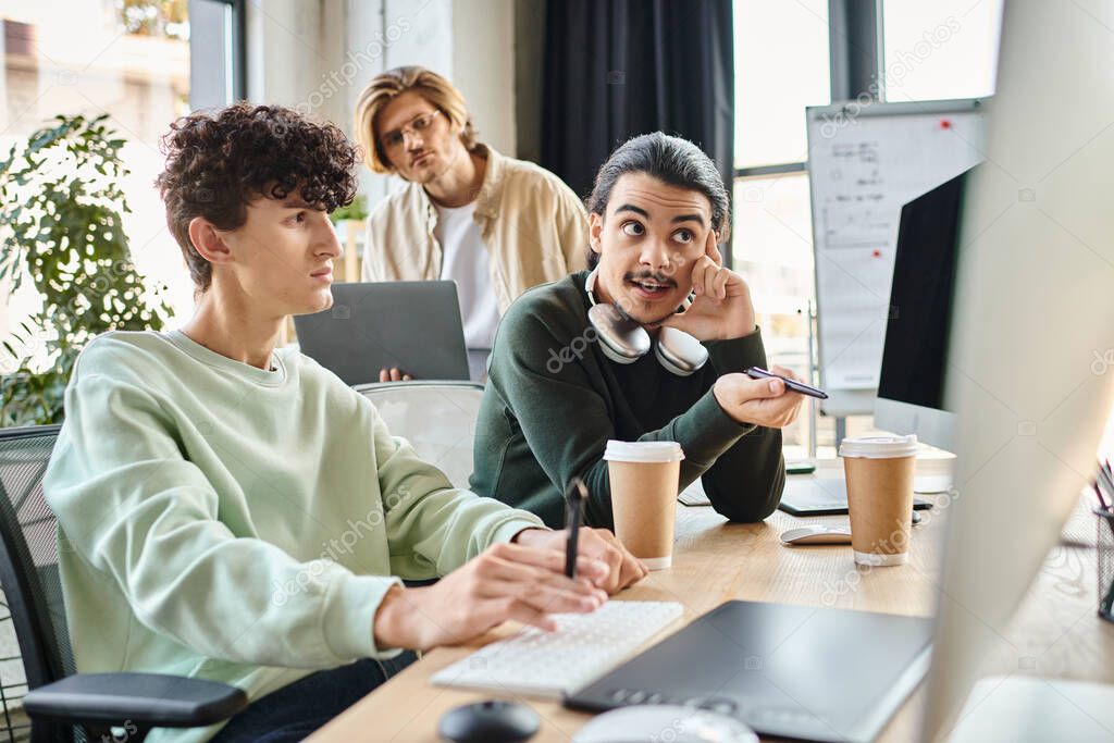 Profissionais trabalhando com foco em atividades estratégicas